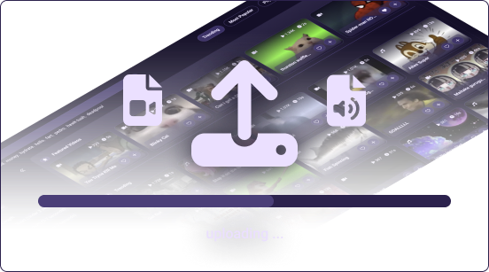 Upload your own Media Files & attach them to your Stream Alerts