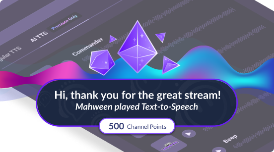 Display TTS Messages in your Stream Animations